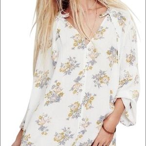 Free people floral tunic